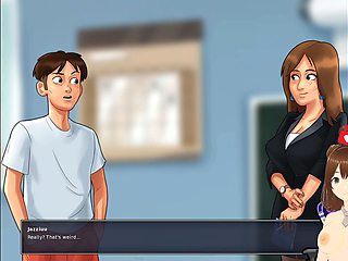 Summertime saga, horny stepmom, ari gameplay