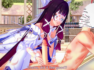Columbina blowjob - Genshin Impact