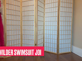 Ivy Wilder's Sultry '40s Swimsuit Jerk off Instruction 4K POV Seduction Awaits!