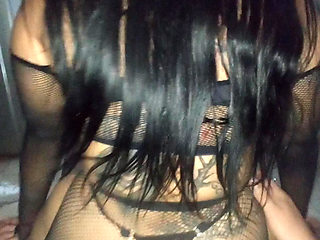 My Wife Puts On A Suit To Ride Me With Her Huge And Beautiful Latin Ass