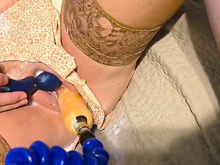 Scarlett Takes Fuck Machine Cock Deeper Than Ever