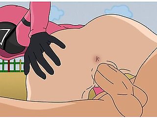 Squid Game Hentai: Female Soldier Breaks The Rules And Offers Her Slutty Pussy Rule 34 By Meltpuff