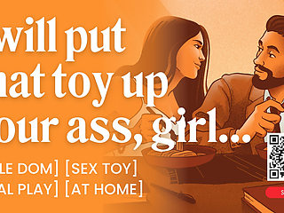 ASMR Audio Porn: Hot Male Dom Teacher Fucks His Student At Home - Anal Play & Sex Toy - Erotic Audio Roleplay for Women