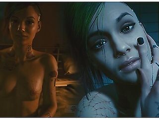 Cyberpunk 2077 Sex Scenes Judy - Pyramid Song Cyberpunk Nude Game Play - Car Toon