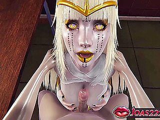 Car Toon In Halloween 3d Hentai Animation Seductive Mummy Girl Cosplay Blowjob, Sitting Big Tits Fuck, And Pov Deepthroat Cumshot