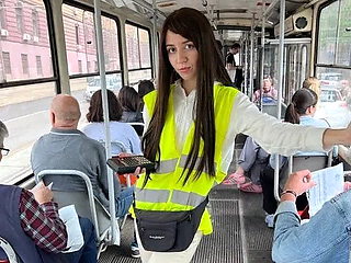 Bus Conductor Decides to Change Her Life and Fucks a Passenger
