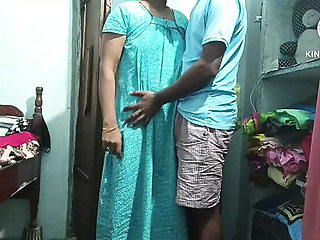 Telugu Aunty Cheats on Husband with His Best Friend - Hot Indian Faking Scene
