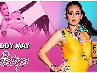 Things Get Hot And Heated As Busty Maddy May Rubs Her Clit And Fingers Herself