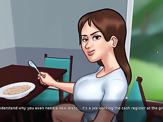 step sister and anon make hot seen in summertime saga part 41