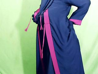 Husband Wife of Indian Desi Village Enjoying in the Field in Winter