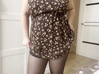 Pantyhose Ripped, Hot JOI