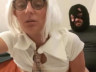 My Favorite Schoolgirl Came to See Me During My Shower