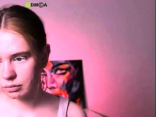 Amateur redhead masturbates then gives a blowjob