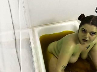 Fat Chubby Teen Ex Girlfriend masturbating with a vibrator