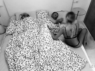 Night Vision Cam Horny Wife Friend Sneaks Into Our Bed Amateur FFM Threesome