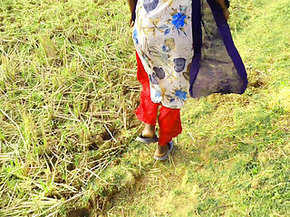 Fucked your stepsister on the pretext of walking in the field