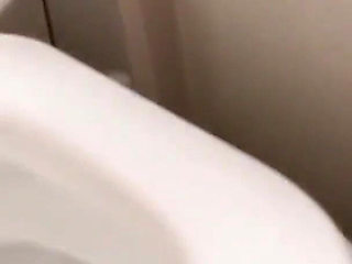 Use your tongue to clean the toilet