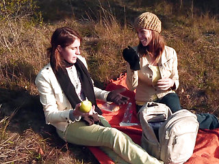 Kara Price and Audrey Rose are hot lesbians who use sex toys