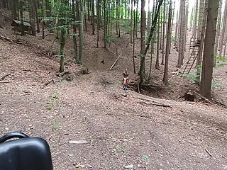 Wilderness Without Inhibitions Chasing in the Middle of the Forest