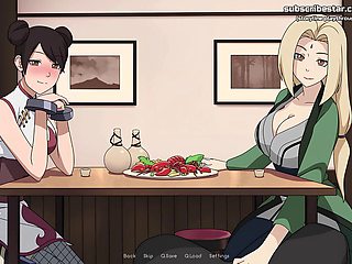 Hentais, foot jobs, showing boobs