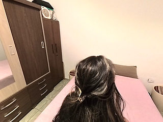 Fucking my stepmom doggy-style in her bedroom.POV