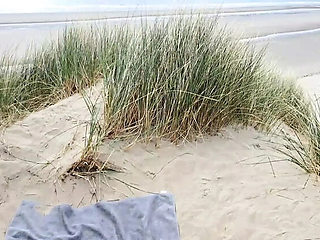 Yourfavecumslut Redhead British Tattoo Girl Fuck on Nudist Beach HD