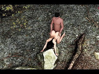 Desi Panipuri Guy Rough Fucks Young Girl Outdoor in Jungle - Hindi Dirty Talk