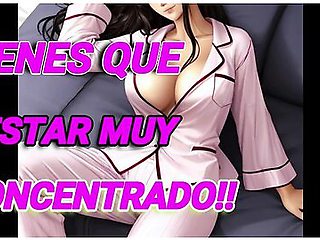 Stepsist Plays With Your Cock While You Study - Asmr Roleplay In Spanish With Hentai Anime