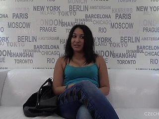 Brunette Goddess Monika in Explicit Casting
