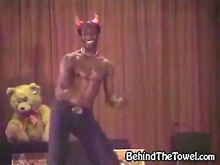 Devilishly Sexy Black Stripper