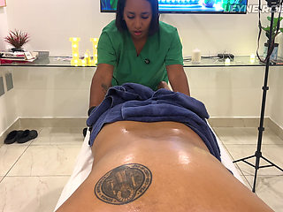 Underestimated Pleasure - Gorgeous Latina Gives a Special Happy Ending Massage