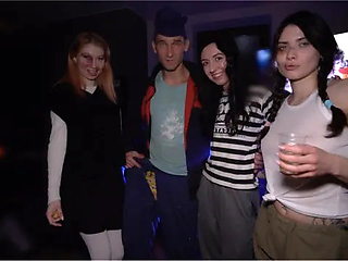 Wild Orgy at Sex Party - Students Fuck and get Orgasms