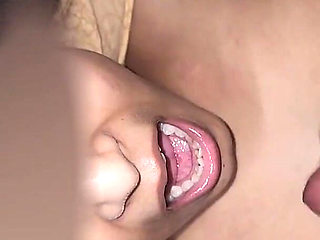 Huge Cum in My Girlfriend Mouth