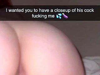 Creampied by a random guy on Snapchat (Sending to Boyfriend)