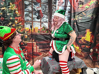 Naughty Elves on the Sex Toy Shelf Day 3