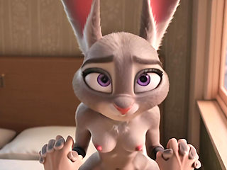 Judy Hopps the only rabbit video you need 3D Cartoon Disney porn animation