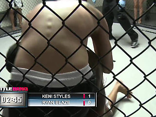 Busty brunette gets anally banged