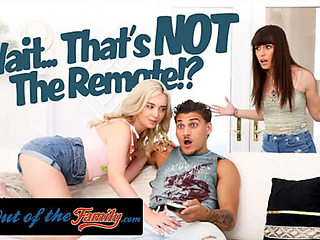 Lexi Lore and Chanel Camryn Swallow Stepbrother's Cum - Family Sex Blowjob