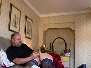 Busty Redhead MILF Fingering Pussy