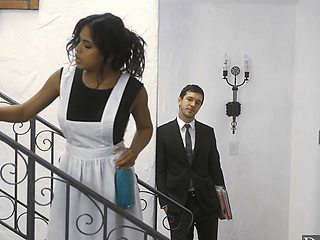 Markus Dupree and Autumn Falls in steamy maid action