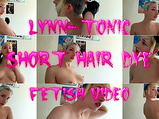 Short Hair Dye - Fetish Video