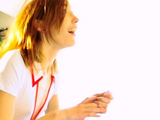 Sweet Redhead Teen With Her Dildo Machine