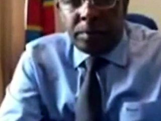 Mature Congolese Minister Daddy Barebacks His Assistant
