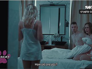 Taboo Fantasy, Jessie Ames And Kiss Cat In Will Stepdad Fuck And Cum Inside Stepdaughter In Share Bed While Stepmom?