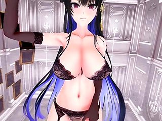 MMD Nerissa Ravencroft [Haniwa's Miniature Garden]