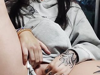 Masturbating my on the bus