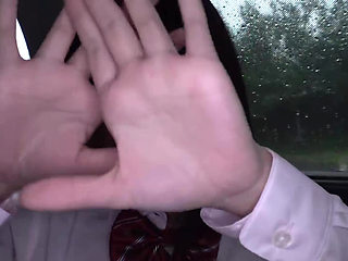 Cosplay Date. Shy Girl on a Daring Outdoor Stroll Part1