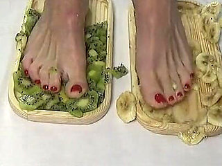 I Trample the Fruit with My Feet. Lick My Legs
