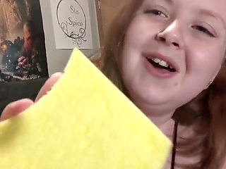 Bath time sponge fun