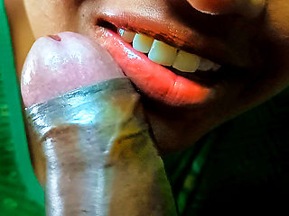 Ammu is sucking, licking, and biting his cock 111